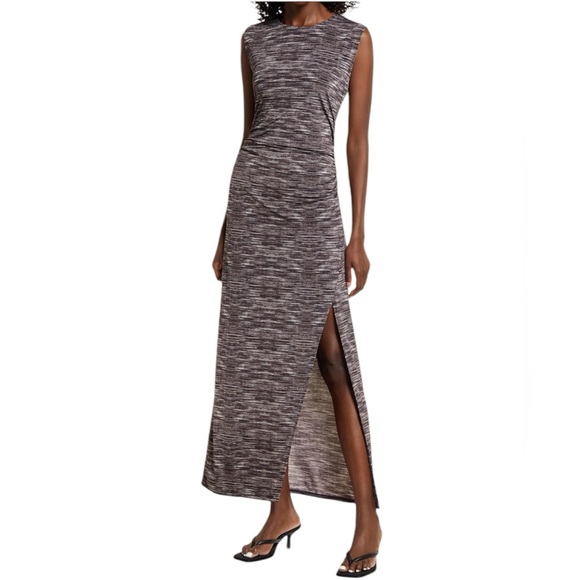 open edit Dresses & Skirts - Open Edit || NWT || Space Dyed Ruched Maxi Dress